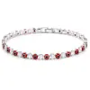 Pulsera de Brazalete Cuadrado de Circonia Cúbica con Forma de Ojo Multicolor TK Xiyin Transfronteriza, una pieza de joyería elegante y con estilo con un toque de lujo europeo y americano