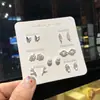 Pendientes Pequeños Chapados en Plata 925 para Estudiantes Mujeres, Sencillos y Delicados, Perfectos para Perforaciones de Oreja, Exquisitos y Lindos, Pendientes Versátiles para Usar Toda la Semana