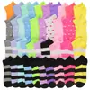 Calcetines Transfronterizos Personalizados para Primavera, Verano, Otoño e Invierno, Calcetines de Algodón de Color Sólido, Calcetines Bajos Tipo Barco para Parejas, Calcetines Cortos para Mujer, Calcetines de Zhuji