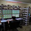 Estante de Almacenamiento para el Hogar Caja de Computadora de Metal Desnudo para Estudio Soporte para Placa Base Estante de Ángulo de Acero para el Hogar Estante Principal para Mover Ladrillos