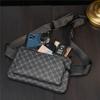 Nova rua moda saco peito moda moda homens all-match cintura saco crossbody saco saco peito crossbody bolsa de telefone móvel saco de ombro bolsa masculina