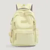 Mochila de Nylon de Doble Capa Simple de Gran Capacidad Nueva para Verano 2026 para Estudiantes de Secundaria y Preparatoria Mochila para Estudiantes Universitarios