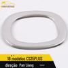 Adequado para 18 CS35 PLUS volante anel brilhante painel de instrumentos de controle central volante patch decorativo moldura acessórios