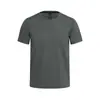 Comercio Exterior Transfronterizo Amazon Camiseta de Seda Helada de Secado Rápido para Hombre Fitness Running al Aire Libre Cuello Redondo Verano Deportes Manga Corta Hombre