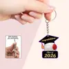 Chaveiro acrílico popular 2D plano transfronteiriço de futebol, basquete, tênis, beisebol, vôlei, estilo casual para casais e colegas
