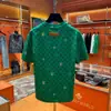 Produto Novo Verão 2025 Estampa de Letras Patchwork Gola Redonda Moda de Alto Padrão Versátil Top de Manga Curta para Homens e Mulheres