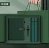 Caja de Regalo para Portátil de Negocios Set de Tazas Térmicas Se Puede Imprimir con Logo Caja de Regalo de Gama Alta Bloc de Notas para Conferencias