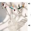 Colorido Palo de Mariposa Simulada Mariposa 3D Estéreo Creativo Pvc Fiesta Suelo Arreglo Floral Jardinería Decoración Exterior Embellecimiento