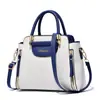 Bolsa Popular de Comercio Exterior Transfronteriza para Mujer 2025 Nuevo Bolso de Mano de Moda Combinación de Colores Simple Bolso de Hombro Cruzado Dropshipping