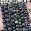 Pulseira de contas soltas de olho de tigre azul tinta acessórios faça você mesmo contas de pedra de olho de tigre contas redondas atacado
