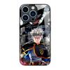 Capa de Celular de Vidro Temperado Desenho Animado Anime Apple 18Promax 15 Anime Iphone17Pro Adequado para 14Pro