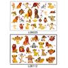Adesivo de tatuagem do Rei Leão da Amazon, presente para festa de aniversário infantil, pequenos presentes