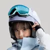Óculos de esqui infantis de modelo antigo, com dupla camada antiembaçante e lentes esféricas, adequados para estudantes míopes/HX09