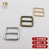 Hebilla japonesa de línea redonda de pulgadas, dos metales, hebilla de tres velocidades, accesorios de hardware para equipaje, ajuste de hebilla de cinturón, bolsa con hebilla larga y corta