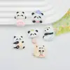 Dibujos Animados Lindo Casual Panda Resina Accesorios DIY Hecho a Mano Crema Gel Pasador Hebilla de Zapato Pegatina de Refrigerador Material para Joyería
