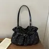 Moda Casual Gran Capacidad Textura Simple Nuevo 2026 Colgante Fresco Personalidad Tendencia Bolso Tote de Un Hombro Bolso de Hombro Único