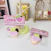Juguete Squishy de Paleta de Fresa, Forma Realista de Paleta de Fresa, Suave y Rebote Lento, Juguete para Aliviar el Estrés de Otoño e Invierno