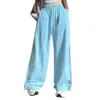 Calça Listrada Estilo Coreano Nova para Primavera e Verão 2026, Calça Longa Casual de Secagem Rápida com Design Lateral, Calça de Trabalho Retro Slim-Fit