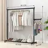 Secador de Ropa de Pie Simple y Resistente para Uso Doméstico, Perchero para Dormitorio, Barra para Secar Ropa de Balcón, Soporte para Secar Ropa, Perchero Vertical