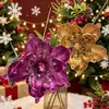 Cabeças de Flores de Natal Atacado Decorações de Feriado Loja de Família Atmosfera Enfeites Múltiplas Cores Casamento Cabeças de Flores de Natal