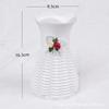 Cesta de flores de plástico Design anti-rattan Vaso de flores de simulação durável e inquebrável