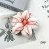 Flor Artificial Textura Eva Cabeza de Magnolia Material para Pasador DIY Accesorio para el Cabello Flor para Salón de Bodas Pared de Flores Adorno de Arreglo Floral