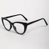 Nuevas Monturas de Gafas Ultraligeras Estilo Nerd de Moda Transfronterizas Gafas de Exhibición Tendencia con Inserciones de Pin de Propionato Gafas Retro de Montura Grande