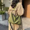 Bolsa de Nylon de Gran Capacidad Casual Transfronteriza, Bolso Tote de Moda, Bolso de Hombro Versátil para Estudiantes que Asisten a Clase y Viajan al Trabajo, Se Puede Usar como Bolso de Mano o Bolso Cruzado