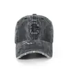 Gorra de Béisbol de Mezclilla Estilo Americano Desgastada para Mujer, Gorra de Béisbol Vintage Lavada y Desgastada, Sombrero con Protección Solar para Hombre, Circunferencia de Cabeza Grande, Hecho a Medida