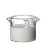 Taza de Leche de Vidrio de Silicio Gao Peng Taza para Espresso Italiano con Escala Taza de Extracción Oz Taza de Leche