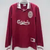 Serie de Jerseys Clásicos Retro de Manga Larga, Jersey Retro de Uniforme de Fútbol de Manga Larga, Jersey Retro Clásico de Manga Larga de Local y Visitante