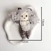 Novo Tecido de Desenho Animado Boneca Pônei Broche Decoração de Sapato Roupa Chapéu Bolsa Pingente Chaveiro Acessórios Feitos à Mão