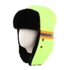 Gorro Lei Feng con Forro Polar y Tira Reflectante, Gorro de Trabajo Antifrío y Cálido para Trabajadores de Saneamiento, Gorro Protector de Orejas a Prueba de Viento y Frío para Ciclismo al Aire Libre Venta al por Mayor