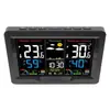 Nuevo Reloj del Tiempo con Pantalla a Color 3383 Confort Interior Sensor Inalámbrico Despertador Pronóstico del Tiempo Estación Meteorológica Electrónico