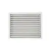 Salida de Aire de Aleación de Aluminio para Pared Exterior, Rejilla de Ventilación con Persianas a Prueba de Lluvia e Impermeable, Rejilla de Ventilación para Aire Acondicionado