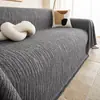 Lujo ligero, simple y de alta gama, hilo grueso y esponjoso de otoño e invierno, agradable para la piel, cálido y suave funda para sofá, protector de sofá, manta