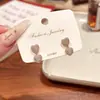 Aretes de Corazón de Venta Caliente Transfronteriza Europea y Americana Llenos de Diamantes y Aretes Brillantes para Mujeres, Elegantes Aretes de Aguja de Plata S925 con Forma de Corazón