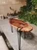 Soporte para Pata de Mesa sin Taladro Arte de Hierro Metálico Pinza en F Soporte para Mesa de Café de Camping al Aire Libre Base de Escritorio Desmontable DIY