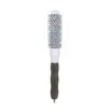 Peine de Tubo de Aluminio Gris al por Mayor Peine Térmico Peine Rulo Esponjoso Peine Rizador Profesional para Peinar el Cabello Peine Rulo Resistente a Altas Temperaturas