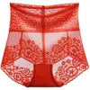 Calcinhas de Renda de Cintura Alta Levanta Bumbum para Mulheres, Modelador para Afinar a Cintura e Controlar a Barriga Pós-Parto, Controle Forte da Barriga, Estilo Fino de Verão