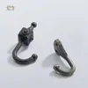 Jingmao Hardware Nuevo Gancho para Ropa de Aleación Negra con Pintura en Spray de Bronce Antiguo Chino Gancho de Pared Clásico
