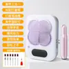 Aspiradora de Uñas Tres en Uno con Fuerte Succión, Máquina para Eliminar Polvo de Uñas, Lámpara UV de Curado, Máquina Pulidora de Uñas para el Hogar