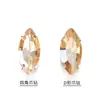 Rombus de Fondo Puntiagudo Marquise Cristal Taladro de Garras con Agujero Cosido a Mano Taladro Base K Blanca DIY Ropa Vestido de Boda Accesorios Hechos a Mano