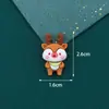 Serie de Carnaval Navideño Infantil de Dibujos Animados Pegamento de Crema para Manualidades Funda Casera para Teléfono Móvil Pasador Diadema Joyería Accesorios de Resina