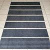 Tapetes para Escalones de Siete Franjas, Tapetes Absorbentes de Agua Antideslizantes de Lujo Ligero, Limpiables, Lavables, Silenciosos y Resistentes a las Manchas para Puerta de Entrada