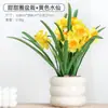 Decoração de planta em vaso de planta verde para simulação transfronteiriça sala de estar bar flor artificial flor de simulação decoração de flor de alto nível