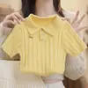 Traje de Verano 2025 Nuevo Estilo Princesa para Niñas y Mujeres Falda Plisada de Punto de Manga Corta de Verano Falda de Dos Piezas