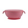 Louça Infantil para Mãe e Bebê com Tampa, Tigela para Alimentos com Duas Alças, Ventosa, Silicone Integrado de Grau Alimentício, Tigela Infantil para Alimentação Independente