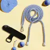 Cordón para Teléfono Móvil de 6 mm Se Puede Usar en Diagonal a Través de la Cuerda, Cordón Anti-Pérdida, Teléfono Móvil se Puede Llevar en la Espalda, Cuerda Larga Trenzada, Cordón para Hombro de Teléfono Móvil, Cadena para Teléfono Móvil