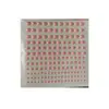 165 Perlas Acrílicas Semicirculares Simuladas Transfronterizas para Maquillaje Escenario Centro de Ceja Diamante de Lágrima Esquina del Ojo Diamante Pegatinas para Cara y Frente en Stock